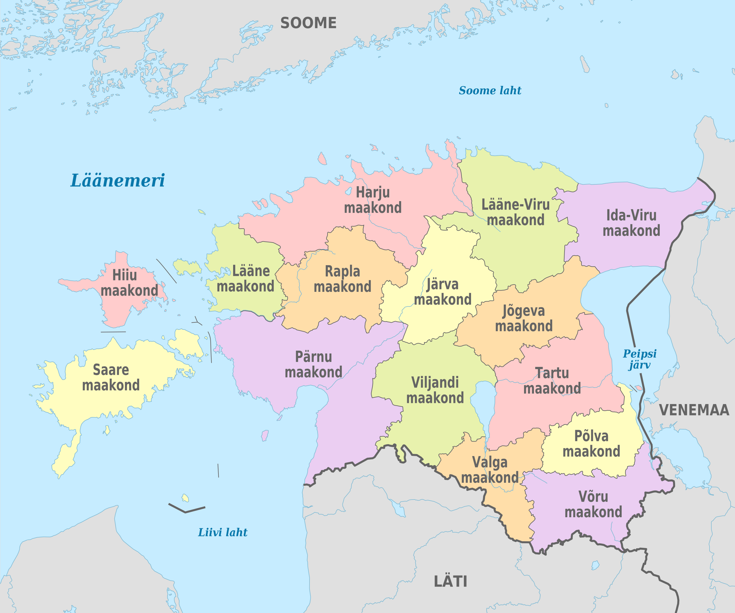 Maakonnad