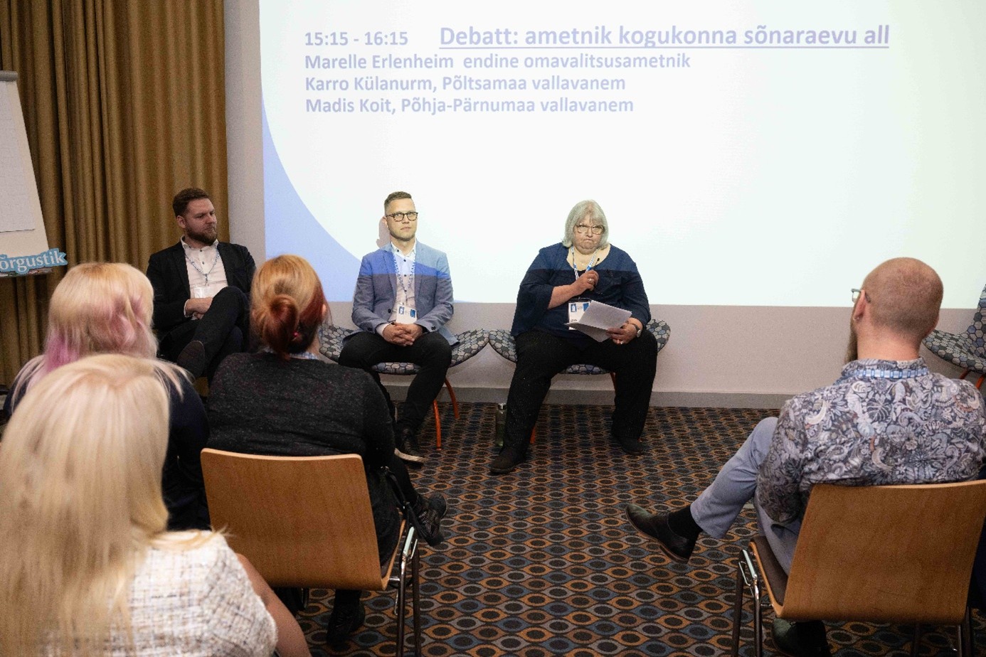 Esimest korda Linnade ja Valdade päevade ajaloos toimus juhtimise töötuba -  „Kui kõht vale(u)tab -  juhtimine kõhutunde pealt vs teadlikult“. Teematoas läbi viidud debatt teemal “Ametnik kogukonna sõnaraevu all” kõnetas väga paljusid.