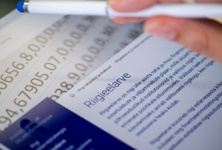 Numbrid ja riigieelarve kodulehe viide