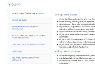Sisseelamismaterjalid uuele volinikule